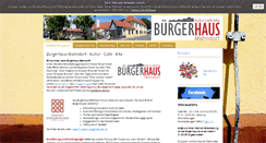 Desktop Screenshot of buergerhaus-mahndorf.de